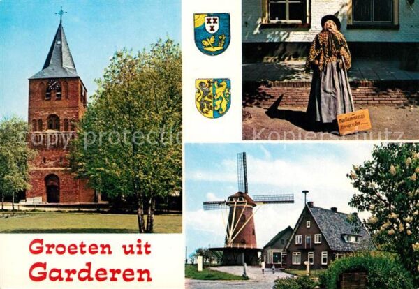 Garderen Windmühle Kirche