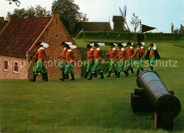 Bourtange Kruithuisje peleton soldaten