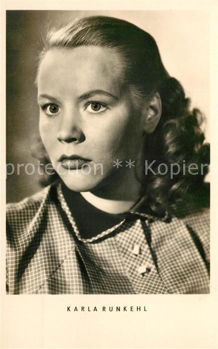 Schauspieler Karla Runkehl