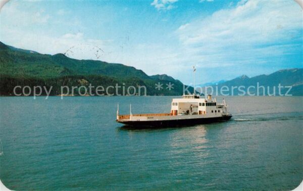 Faehre Ferry Bac Traghetto-- M. V. Balfour Kootenay Lake