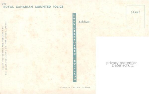 Polizei Royal Canadian Mounted Police – Bild 2