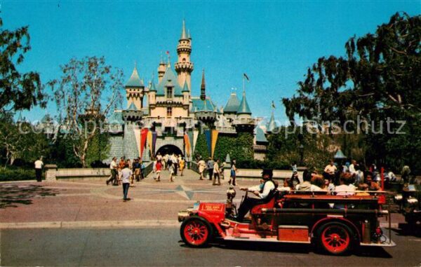 Disneyland California Sleeping Beauty Castle Chugging horsele
