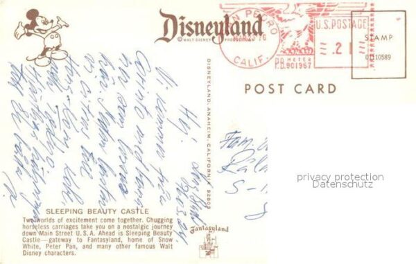 Disneyland California Sleeping Beauty Castle Chugging horsele – Bild 2