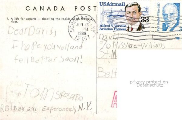 Boote Kanu Paddeln Ontario River – Bild 2