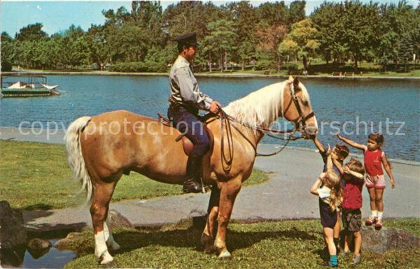 Polizei Pferd Mounted Police Beaver Lake Montre