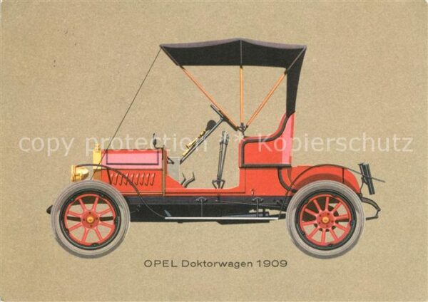 Autos Opel Doktorwagen 1909