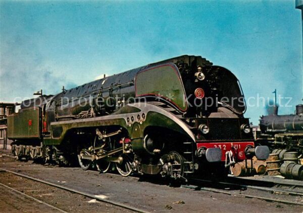 Lokomotive Locomotive 232 U 1 SNCF Mulhouse
