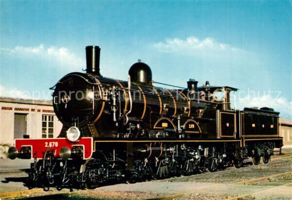 Lokomotive Locomotive Atlantic 2.670 Nord Mulhouse