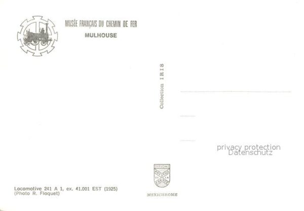 Lokomotive Locomotive 241 A 1 Mulhouse – Bild 2