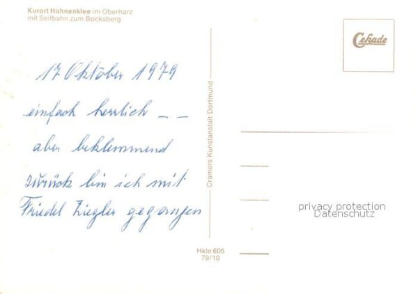 Seilbahn Bocksberg Hahnenklee – Bild 2