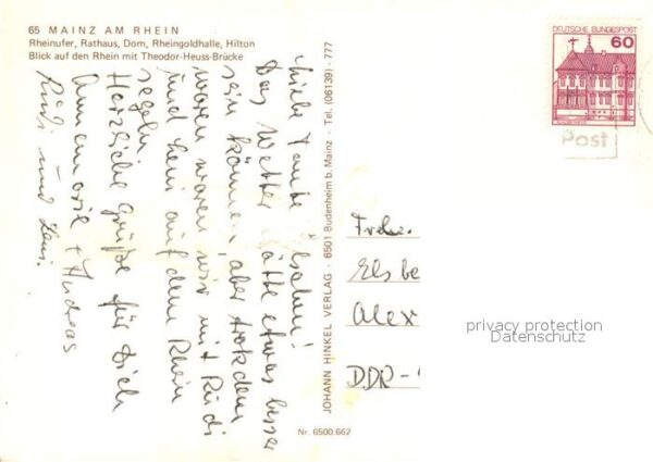 Motorschiffe Drachenfels Goethe Mainz Rathaus Dom Hi – Bild 2