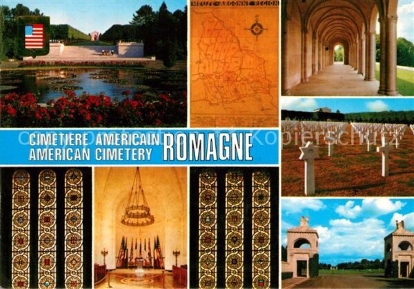 Friedhof Cimetiere Americain Romagne-sous-Montfa