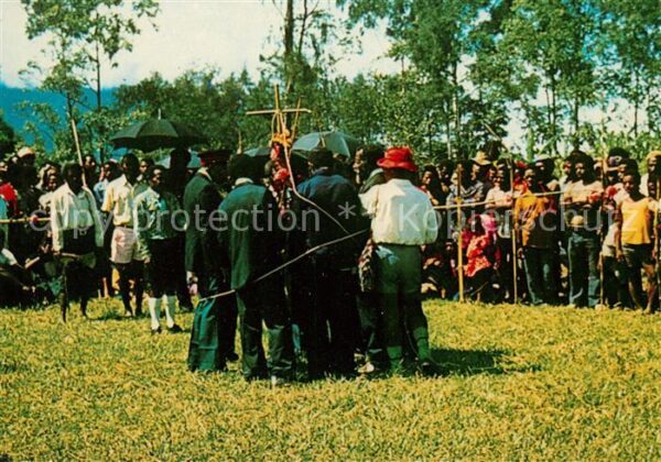 Religion Christen Hochland Papua Neuguinea Unter