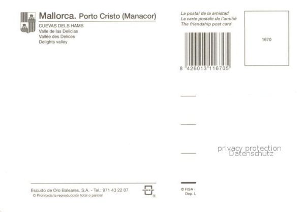 Hoehlen Caves Grottes Mallorca Porto Cristo Manacor Cuevas de – Bild 2