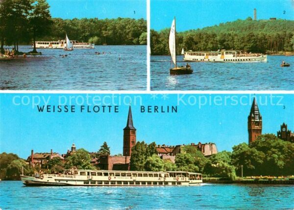 Motorschiffe Weisse Flotte Berlin Müggelberge Köpeni