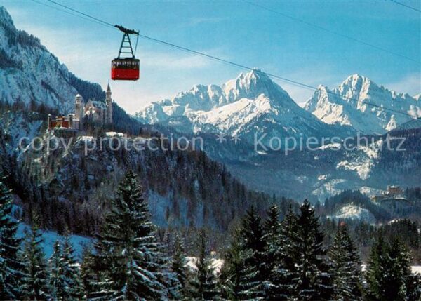 Seilbahn Tegelberg Schloss Neuschwanstein Gernsp