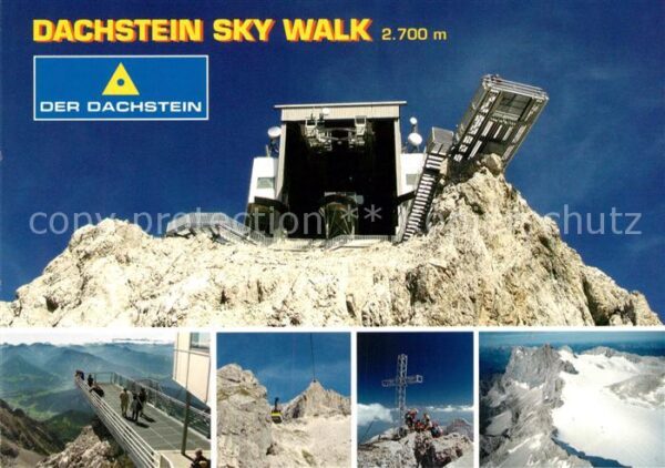 Seilbahn Dachstein Sky Walk Hunerkogel Felswand
