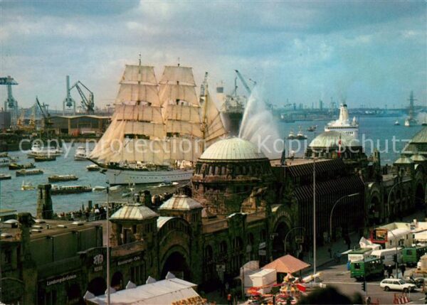 Segelschiffe Gorch Fock Hamburg Hafen