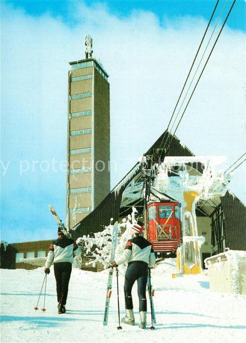 Seilbahn Fichtelberg Oberwiesenthal Aussichtstur