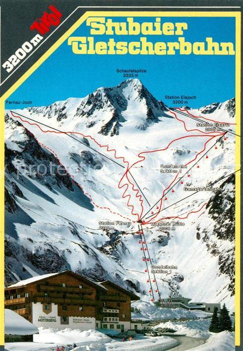 Seilbahn Stubaier Gletscherbahn Alpenhotel Mutte