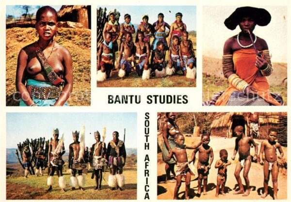 Typen Afrika Bantu South Africa