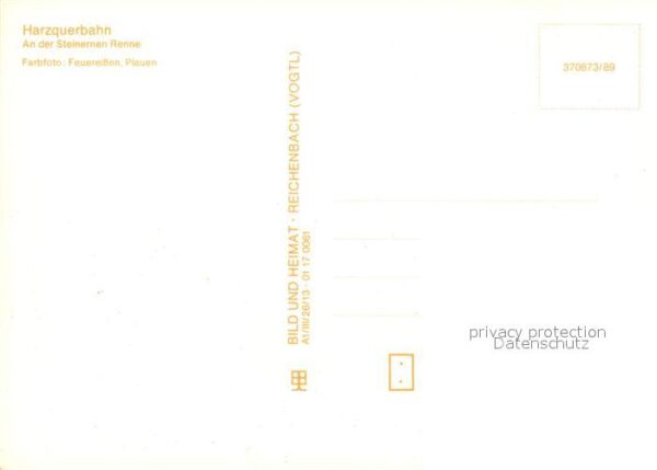 Lokomotive Harzquerbahn Steinerne Renne – Bild 2