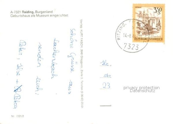 Liszt Franz Komponist Geburtshaus Raiding – Bild 2