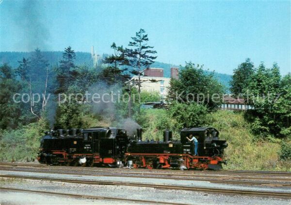 Lokomotive 99 1791 99585 Bahnhof Oberwiesenthal