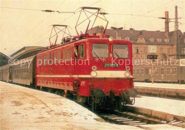 Lokomotive Bo'Bo' Schnellzuglokomotive 211 001-3