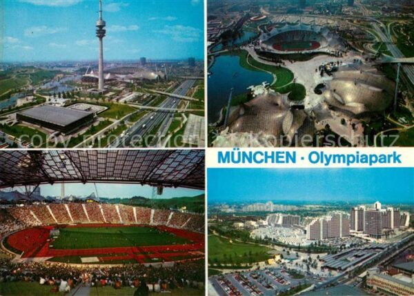 Stadion Olympiapark München Olympiaturm