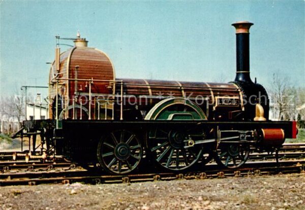 Lokomotive Locomotive Stephenson No 6 Musee Chemin