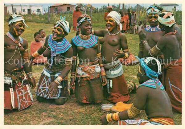 Typen Afrika Harvest Festival Pondo Girls Umtata Tra