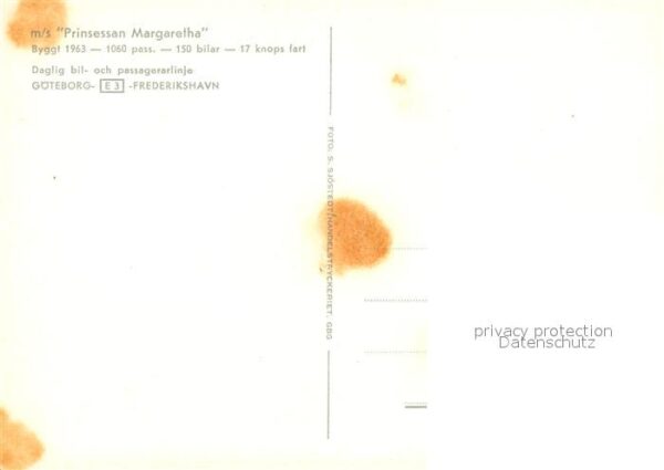 Schiffe Ships Navires M/S Prinsessan Margaretha – Bild 2