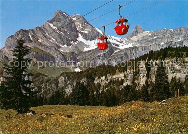 Seilbahn Grotzenbüel Braunwald Ortstock Hoher Tu
