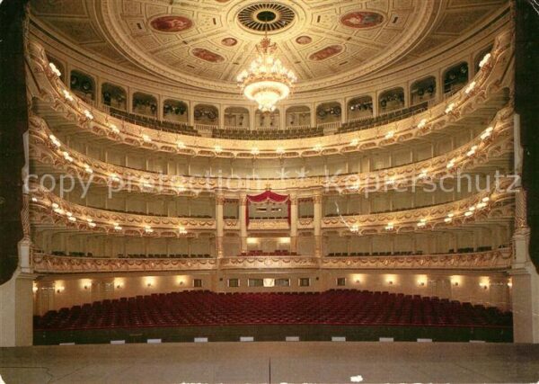 Oper Semperoper Dresden Zuschauerraum