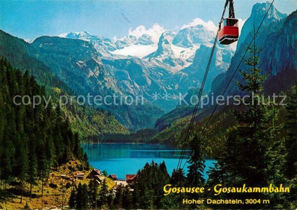 Seilbahn Gosaukamm Gosausee König Dachstein