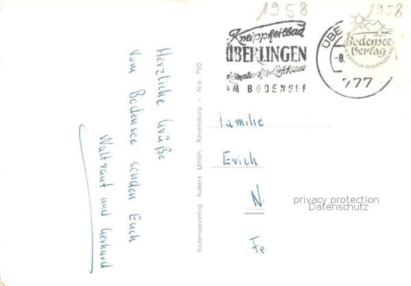 Liederkarte Bodenseelied Motorschiffe Insel Mainau – Bild 2