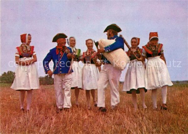 Trachten Sorben Volkstracht Schleife
