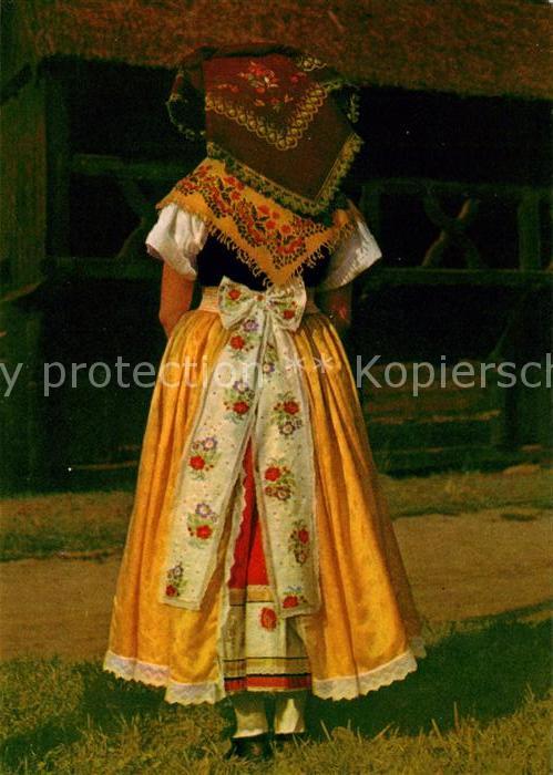 Trachten Sorben Volkstracht Spreewald