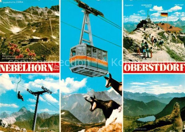 Seilbahn Nebelhorn Oberstdorf Bergstation Seealp