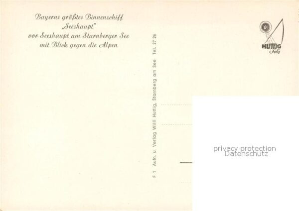 Motorschiffe Seeshaupt Starnberger See – Bild 2
