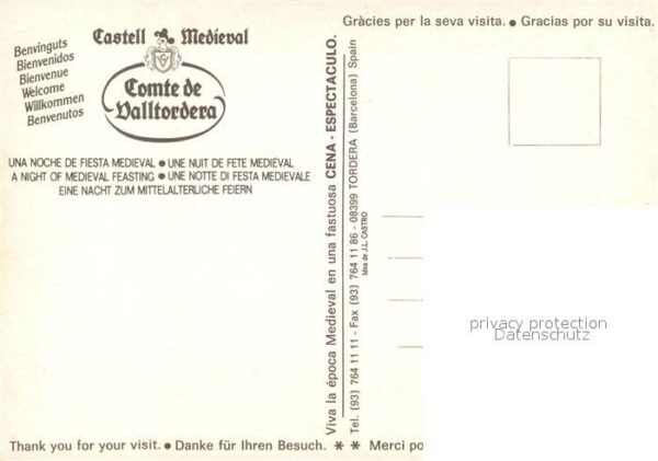 Unterhaltung Castell Medieval Comte de Valltordera B – Bild 2