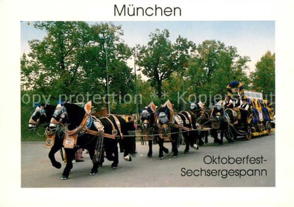 Oktoberfest Sechsergespann München