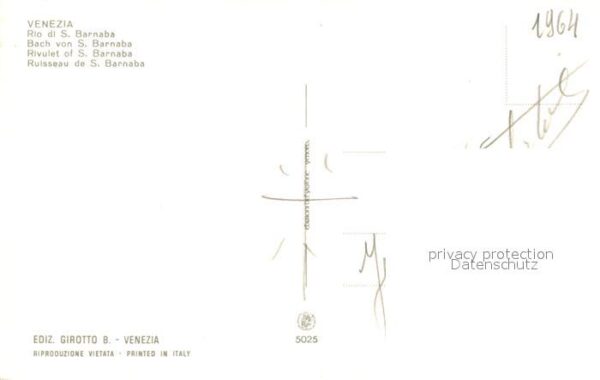 Venezia Venedig Rio di San Barnaba – Bild 2
