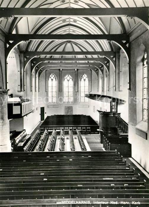 Middelharnis Interieur Kerk