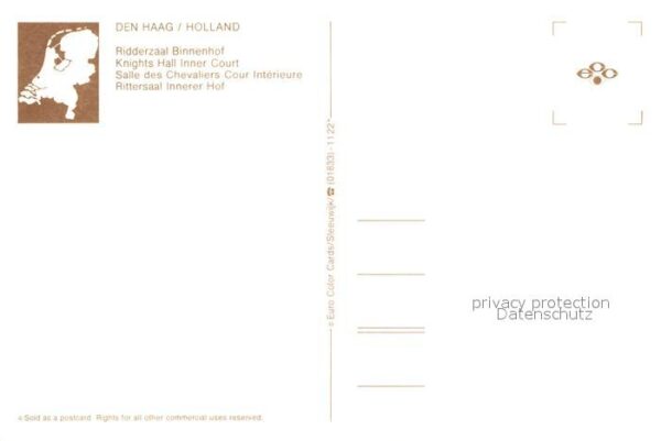 Den Haag Rittersaal Innenhof – Bild 2