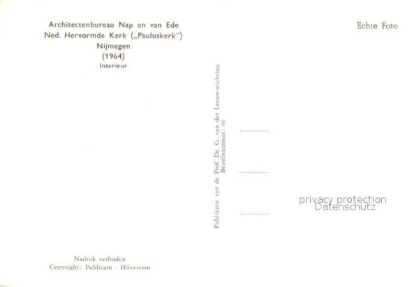 Nijmegen Pauluskerk innen – Bild 2