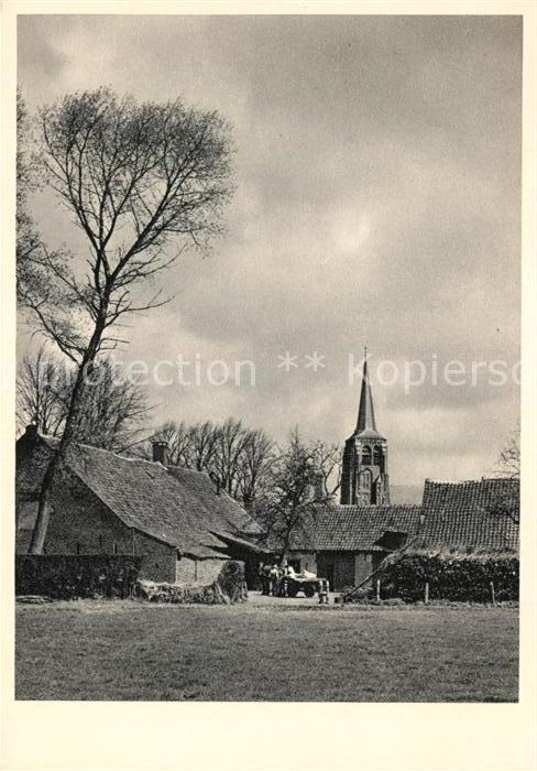 Moergestel Bauernhof Kirchturm