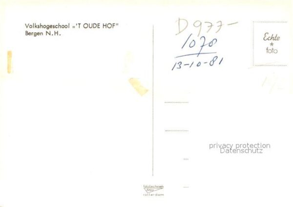 Bergen aan Zee Volkshogeschool T Oude Hof – Bild 2