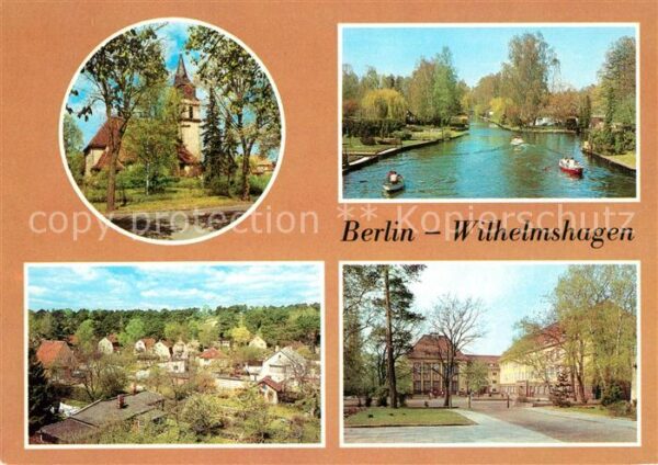 Wilhelmshagen Berlin Taborkirche Neu Venedig Müggelspreearm